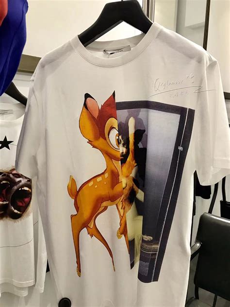 givenchy bambi print shirt.